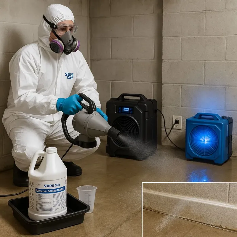 Sanitization and Odor Removal process in Springfield, MO