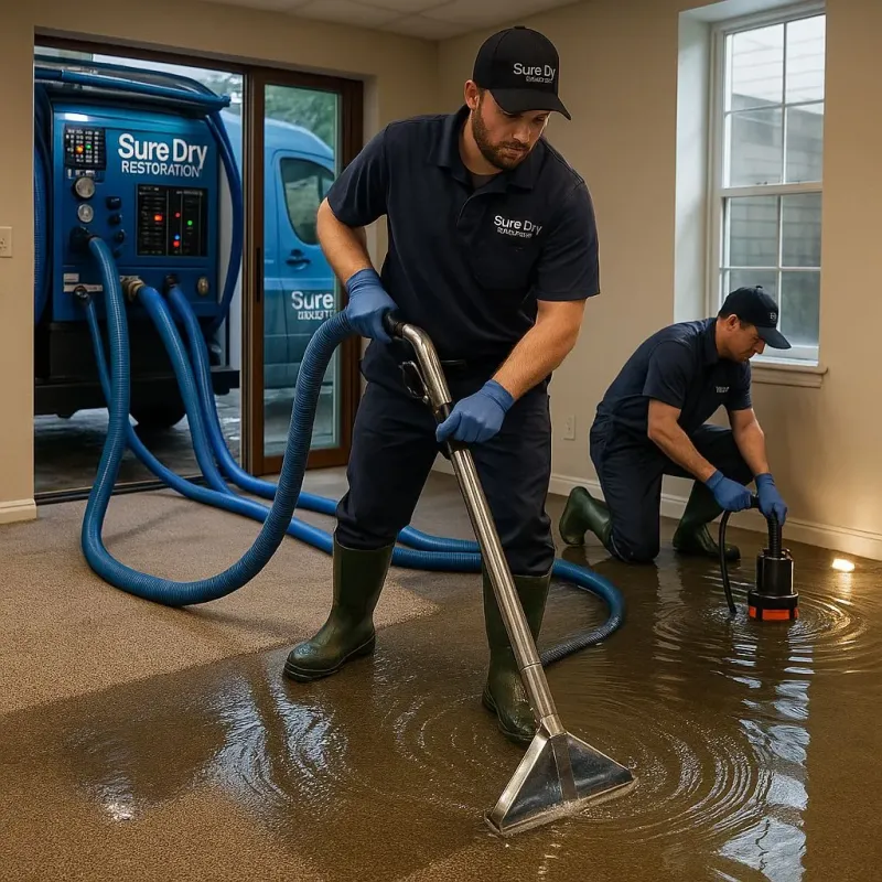 Water Extraction and Removal process in Springfield, MO